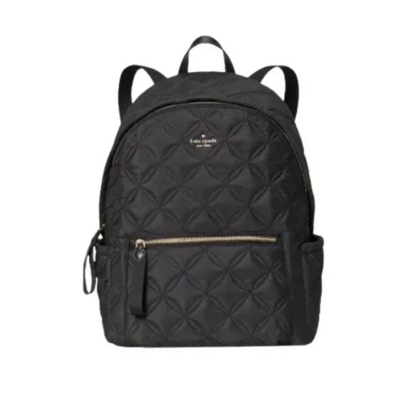 kate spade | Bags | Kate Spade Black Quilted Backpack | Poshmark display picture 2